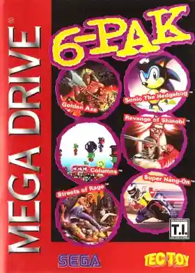 6-Pak (USA)-Sega Genesis